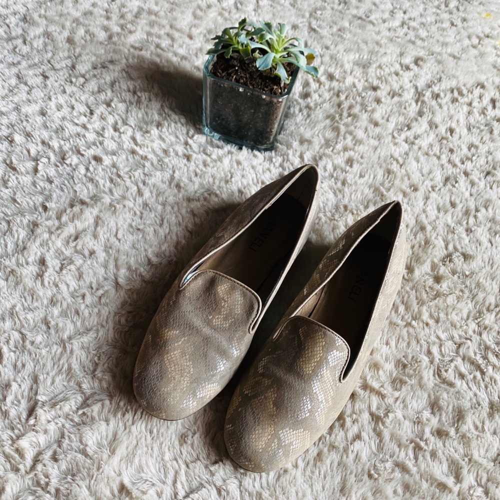 Vaneli~ Snake print women loafers ✨ Sz 7